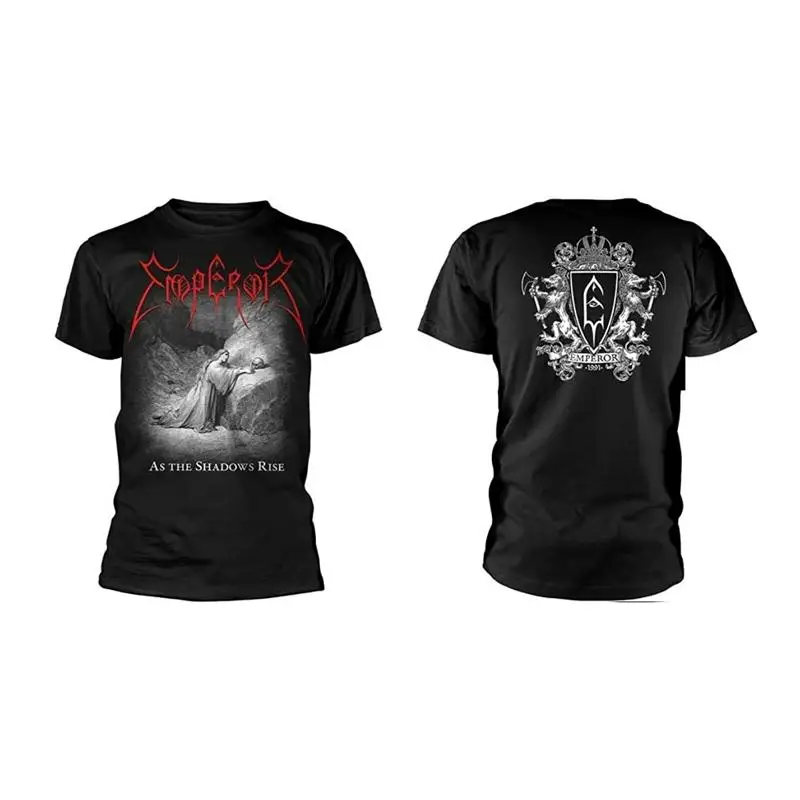 

EMPEROR cd cvr 1991 AS THE SHADOWS RISE SHIRT XXL 2X new