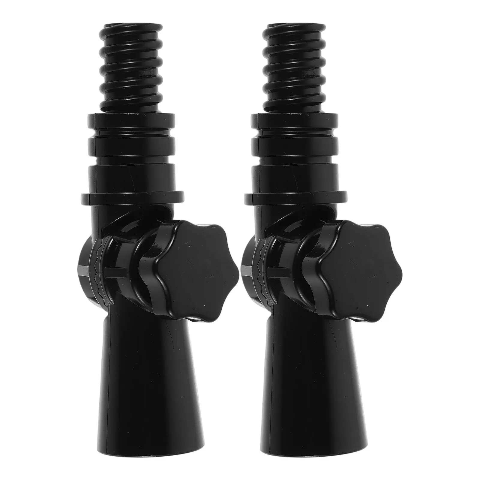 2Pcs Rotatable Joint Angle Adapter Extension Pole Connector Mop Swivel Joint Ceiling Fan Duster Multi Angle Adjustable Pole