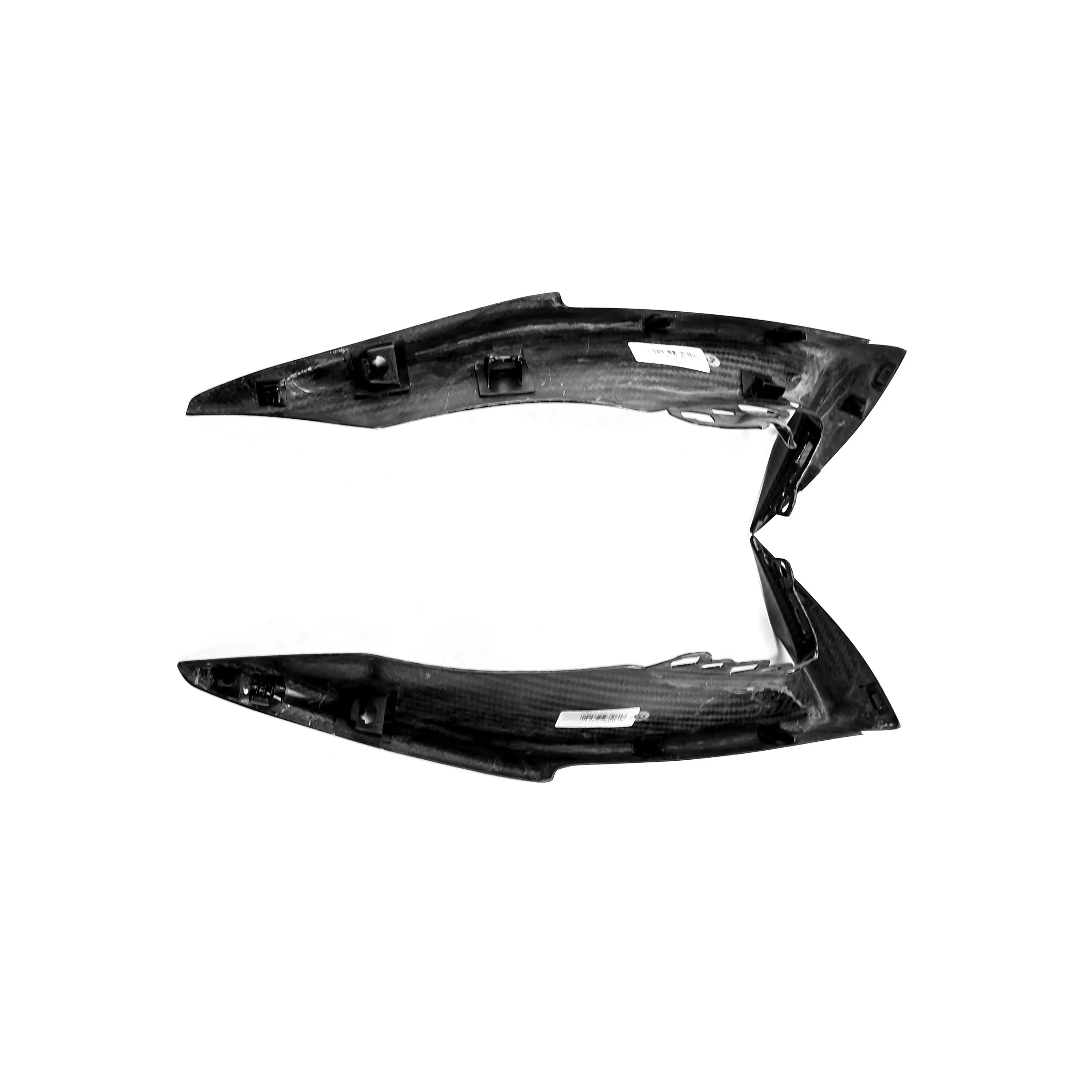 Motorcycle Left and Right Deflector Fairings, Made of 3K Twill Carbon Fiber, Suitable for 2020 and Later for Yaha YZF-R1.