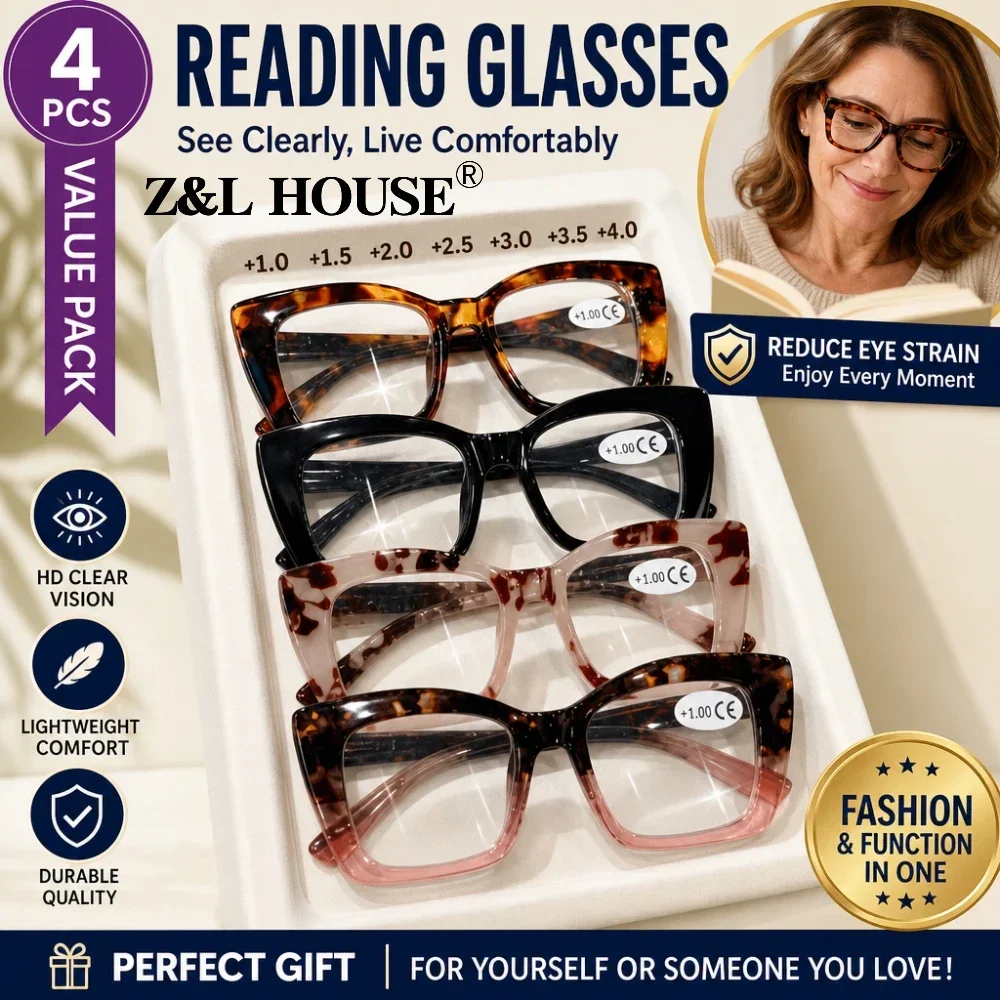 Classic Reading Glasses — 8 Pairs — product information 5