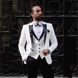 Costume de Mariage 3 Pièces pour Homme, Élégant et Formel, Blazer Éducatif, Pantalon, Zones Me Mariage, Nouvelle Mode 2023