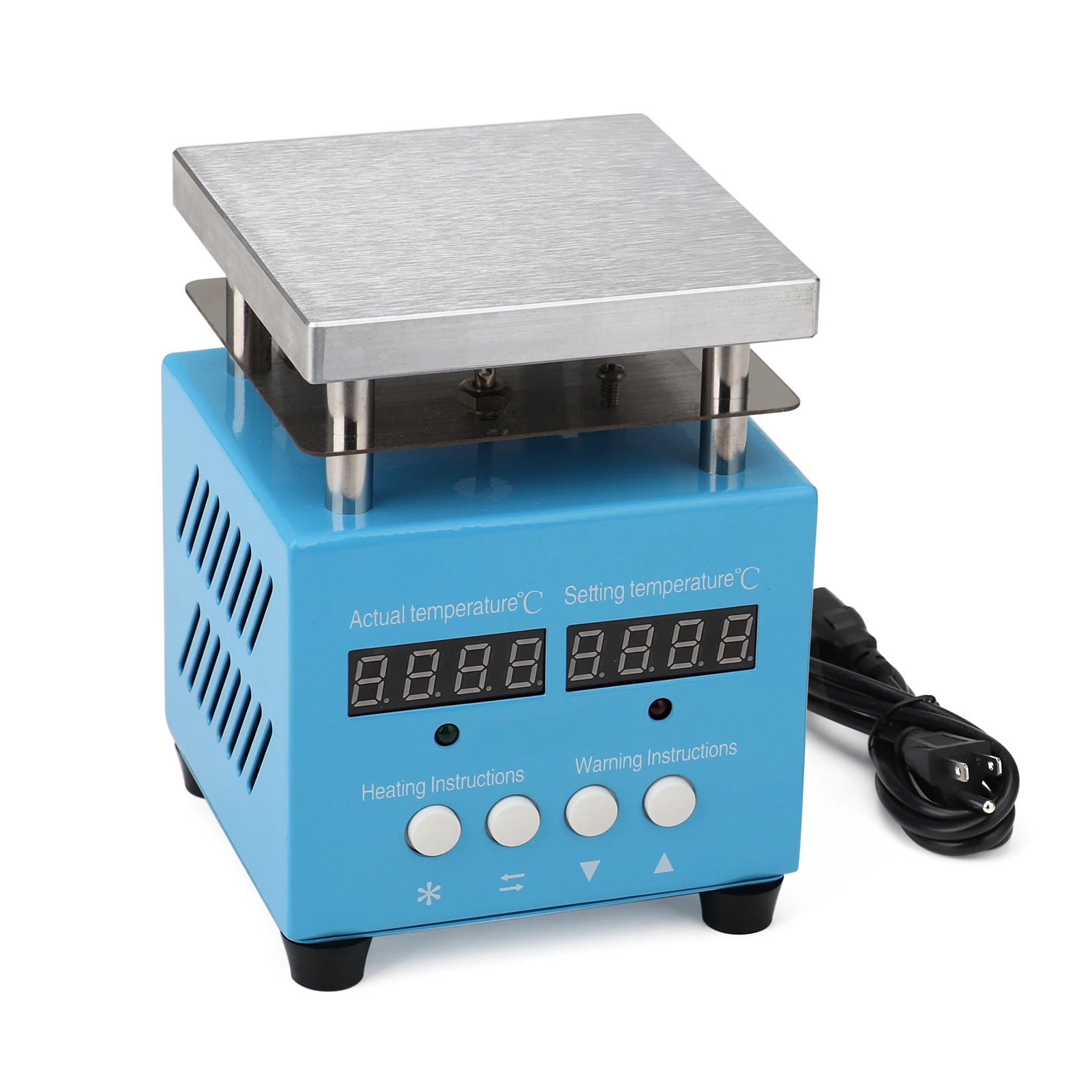 Electronic Heating Table Intelligent PCB Preheating Platform Adjustable LCD Microcomputer Electronic Heating Phone Repair