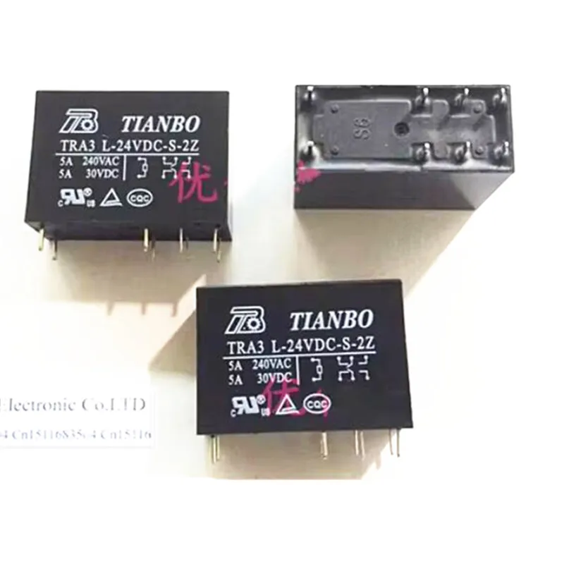HOT NEW TRA3L-24VDC-S-2Z TRA3 L-24VDC-S-2Z TRA3L-24VDC TRA3 L-24VDC 24VDC DC24V 24V TIANBO DIP8
