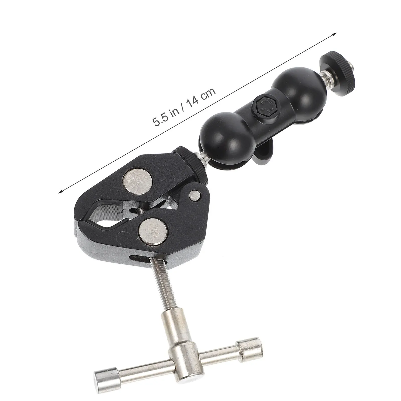 

Super Clamp 1/4 Inch 3/8 Inch Thread Rod Mount For Camera Light Hook Studio Photography 360 Degree Clip Bracket Crab Clamp