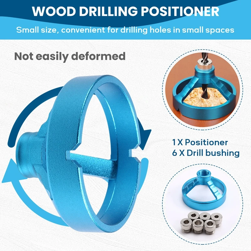 Y42A-90 องศาเจาะท่องเที่ยว 5/6/7/8/9/10 มม.เจาะ Bit Hole Puncher Locator JIG บานพับรูเปิดงานไม้เครื่องมือ