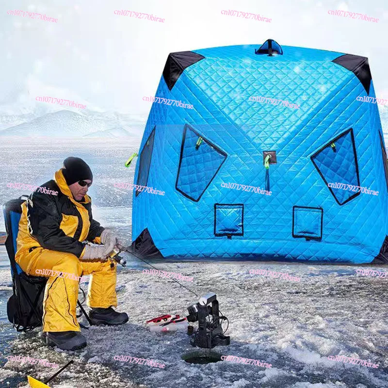 خيمة خارجية لوازم خيمة قطنية شتوية تزيد من عزل الرياح وصيد الأسماك على الجليد #3
