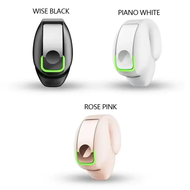 Auriculares Inalámbricos Bluetooth con Clip para la Oreja, Auriculares de Conducción Ósea, Auriculares TWS de Alta Calidad, Deportivos, con Cancelación de Ruido y Micrófono