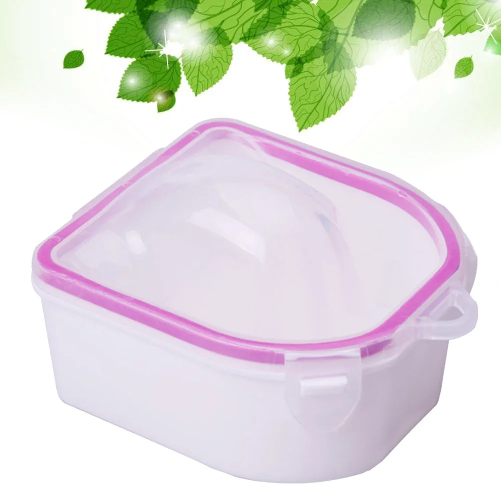 인조 손톱 제거용 2층 매니큐어 케어 볼 2개, 가정용/살롱용 네일 아트 볼, 매니큐어 담금질 볼, 네일 소커