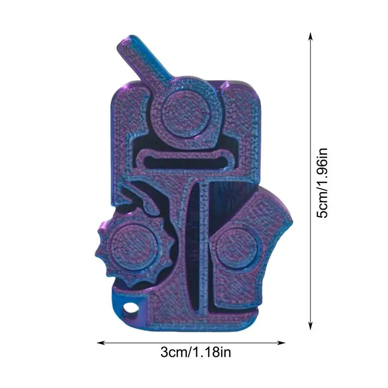 3d impresso brinquedos fidget engraçado engrenagem cubo brinquedos sensoriais para crianças adultos alívio do estresse brinquedo mecânico anti-stress presentes para o aniversário