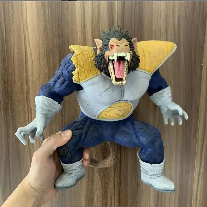 

Горячие в наличии 13 см фигурки Vegeta Dragon Ball Great Ape Toys Ozaru Vegeta Коллекция ПВХ Модель Статуя Фестивальный подарок