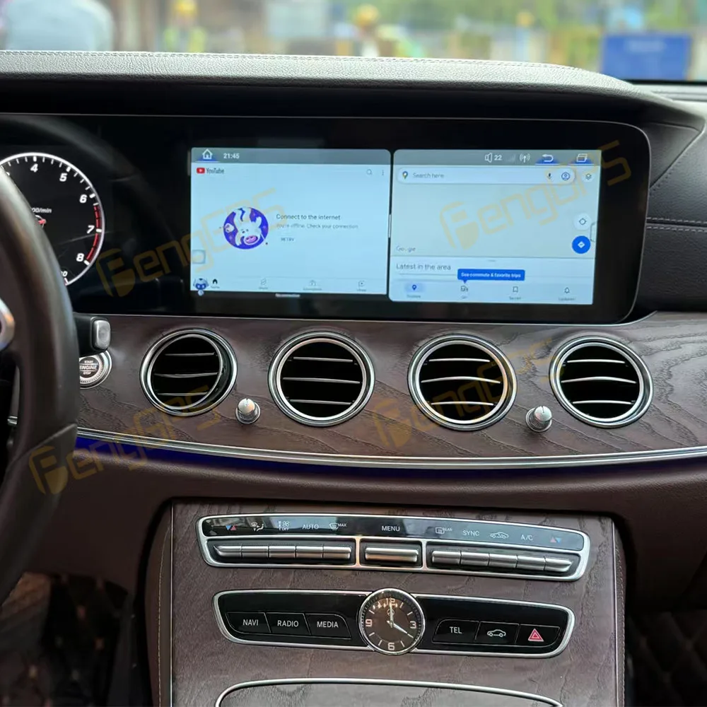 

For Mercedes-Benz E-Class W213 2017-2023 Android Car Radio Multimedia Video Carplay Autoradio Stereo GPS Navigation Head Unit