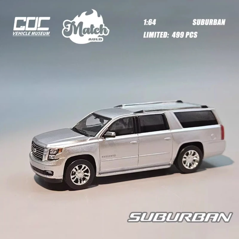 

Diecast 1:64 Scale Suburban 2015 SUV Alloy Simulation Car Model Toy Static Souvenirs Collection Gift Display