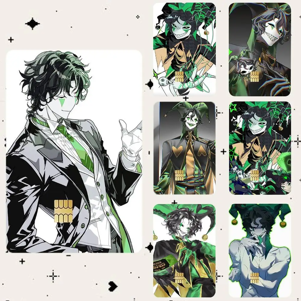 

Harlequin HD Waterproof Card Skins Protective Stickers for Credit Bank Game Cards