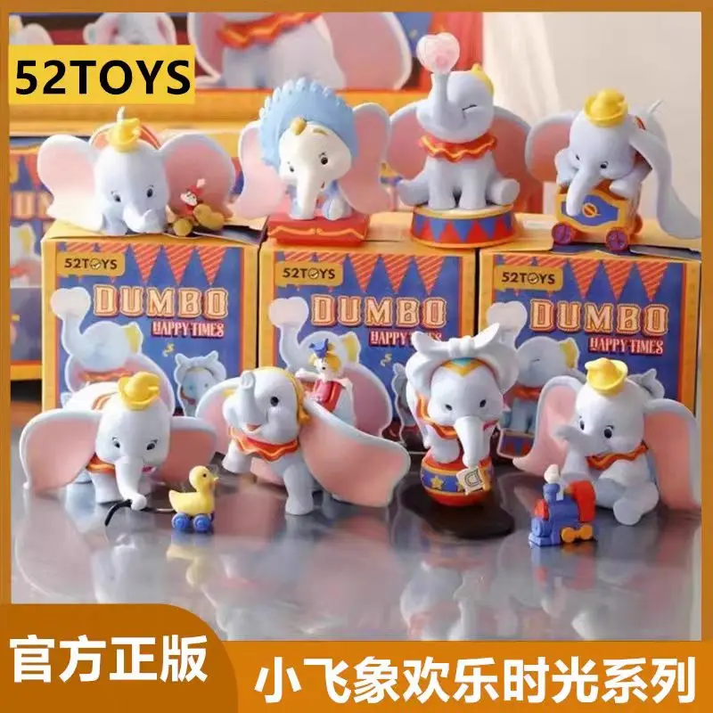 

Authentic Disney Dumbo Happy Time Blind Box Hand Trendy Play Doll Decoration Ornament for Girls Christmas Birthday Surprise Gift