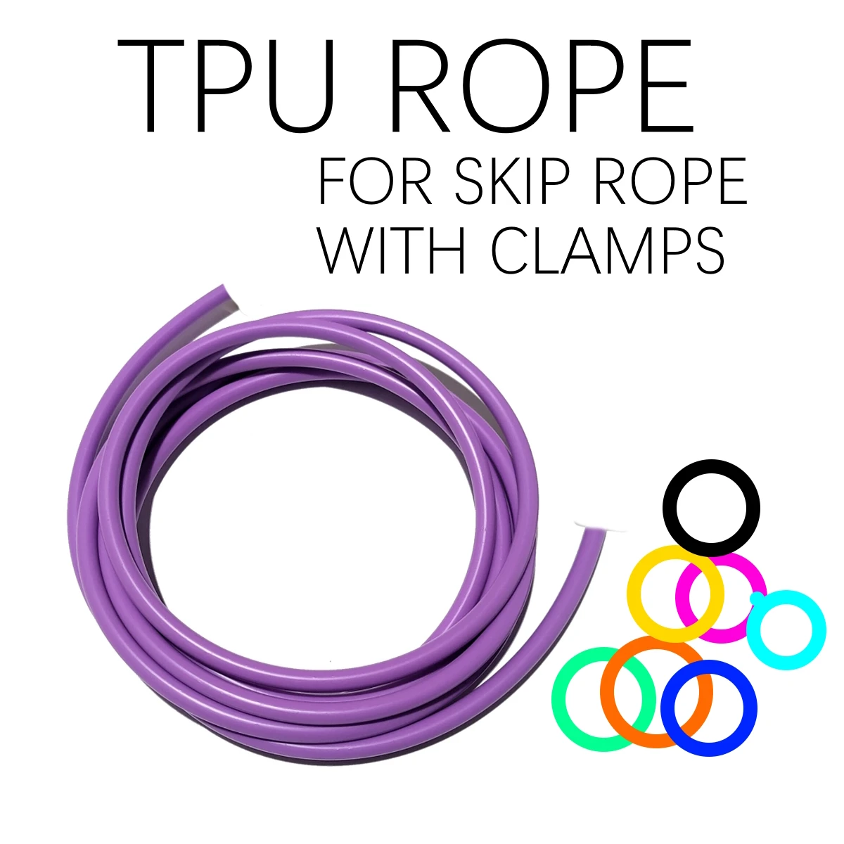 TPU rope PU cord  ANTI COLD ANTI FRICTION SKIPPING EXCHANGE CHANGE jump skip rope spare parts backup accessories