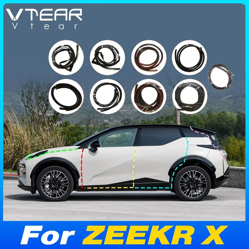 strisce-sigillanti-per-portiere-auto-vtear-adesivi-protettivi-per-l'isolamento-acustico-accessori-decorativi-per-zeekr-x-me-you-2024