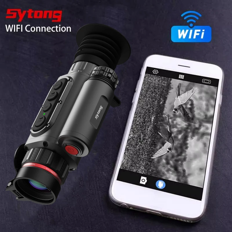 LM02 Monocular Thermal Imager  256X192 Hunting Imaging WIFI Connection Night Vision Scope Infrared Camera Imagery Monocular