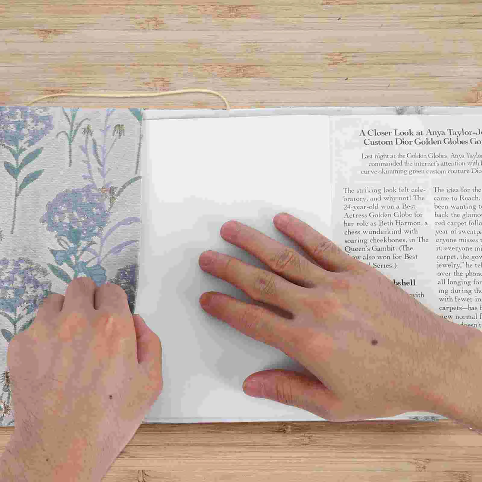 Handmade Cloth Book Cover Decor Note Bag Scrapbook Hand-made Protector Fabric Creative Student Sleeves