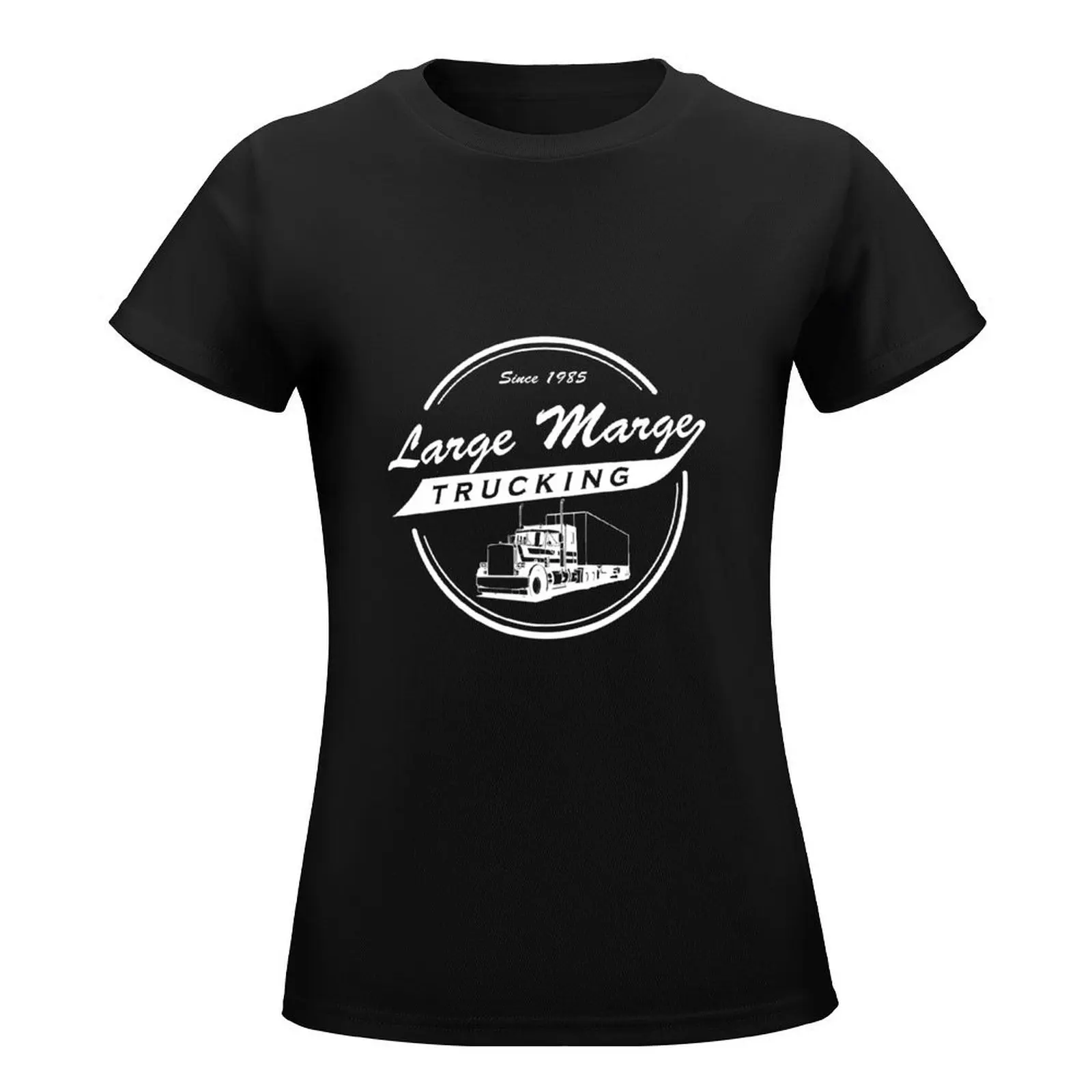 Large Marge's Trucking Service - Pee Wee WHT T-Shirt shirts graphic tees summer clothes T-shirt Women