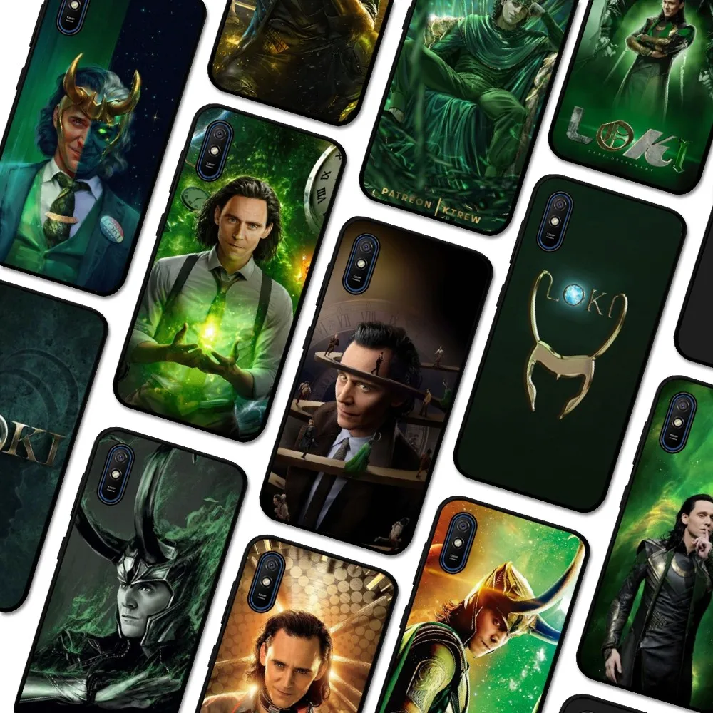 Funda de teléfono de la serie de TV l-loki para Redmi 5, 6, 7, 8, 9, 10 Plus Pro, 6, 7, 8, 9 A GO, K20, K30, K40 Pro Plus, F3