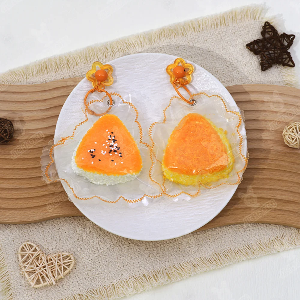 1pc Random Style Food Rice And Vegetable Roll Soft Kneading Relieves Daily Tension Office Daily Decoration Children's Gift Toys.