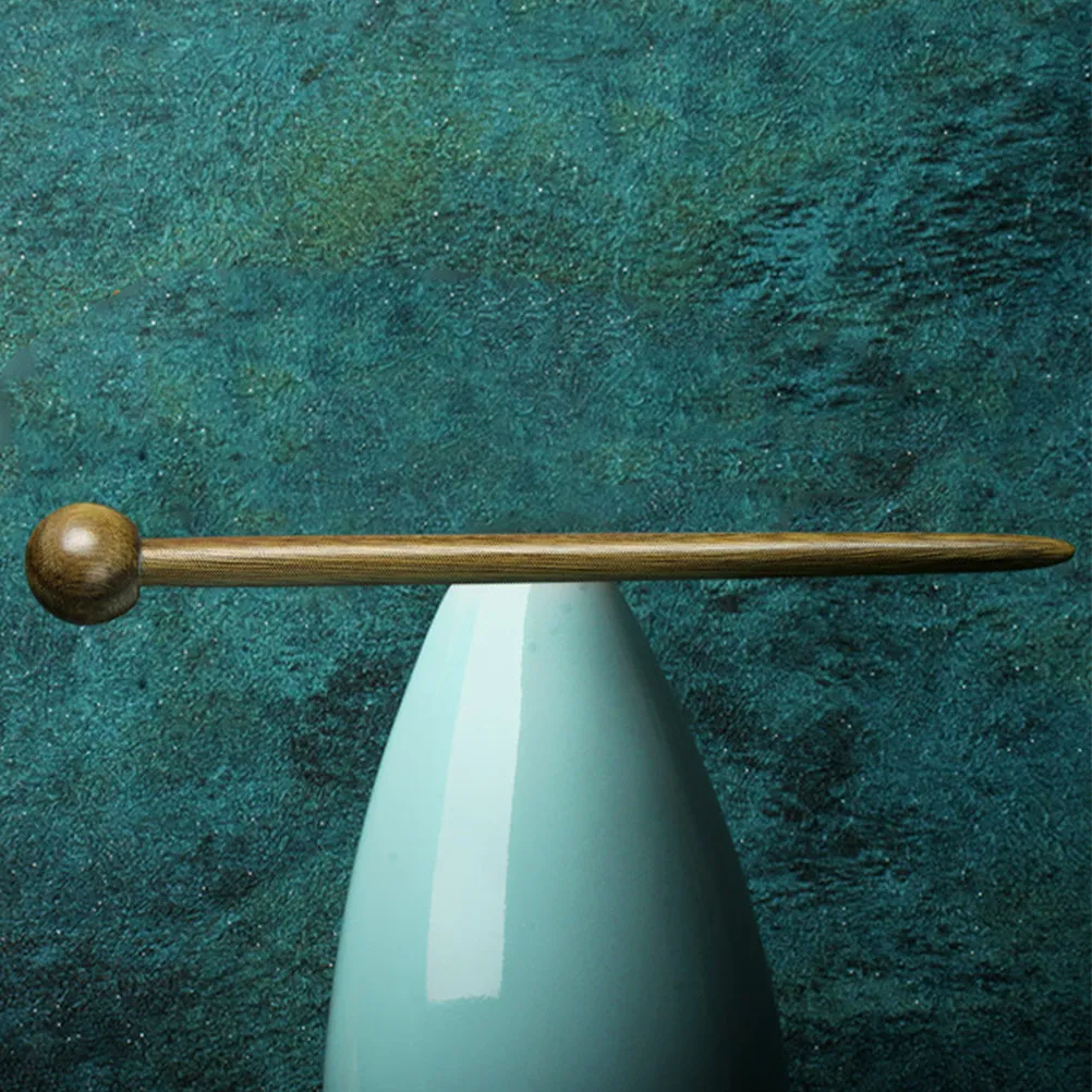 

Wooden Hair Stick for Bun Secure Hold Chinese Hairpin Women Daily Party Wear Traditional Hair Fork Accessories