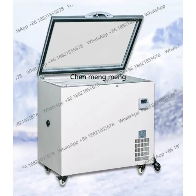 New arrive Ultra-low temperature freezer minus 55 degrees commercial large-capacity display cabinet