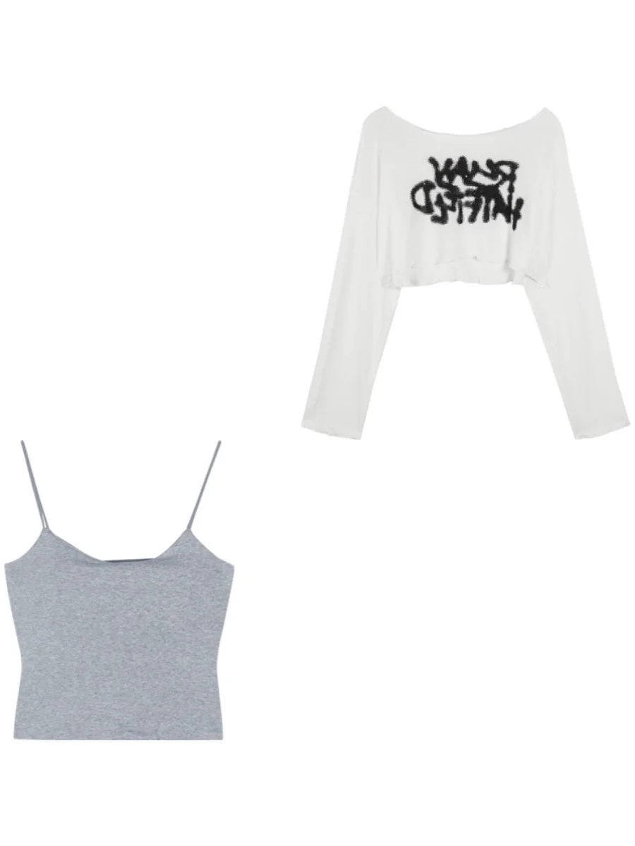 Lazy fiti White Long Sve T-irt Women's Summer Thin Sunade Cover up Design Loose ort Top Outerwear Casual Sle