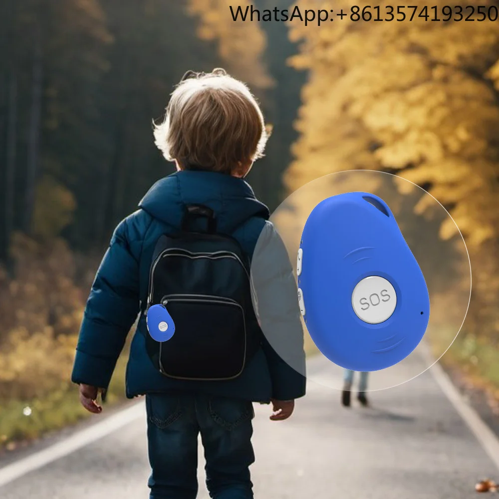 

Real Time GPS Children Mini 4G SOS Button Amber Alert Ip67 Waterproof Anti-lost GPS Child Tracking System