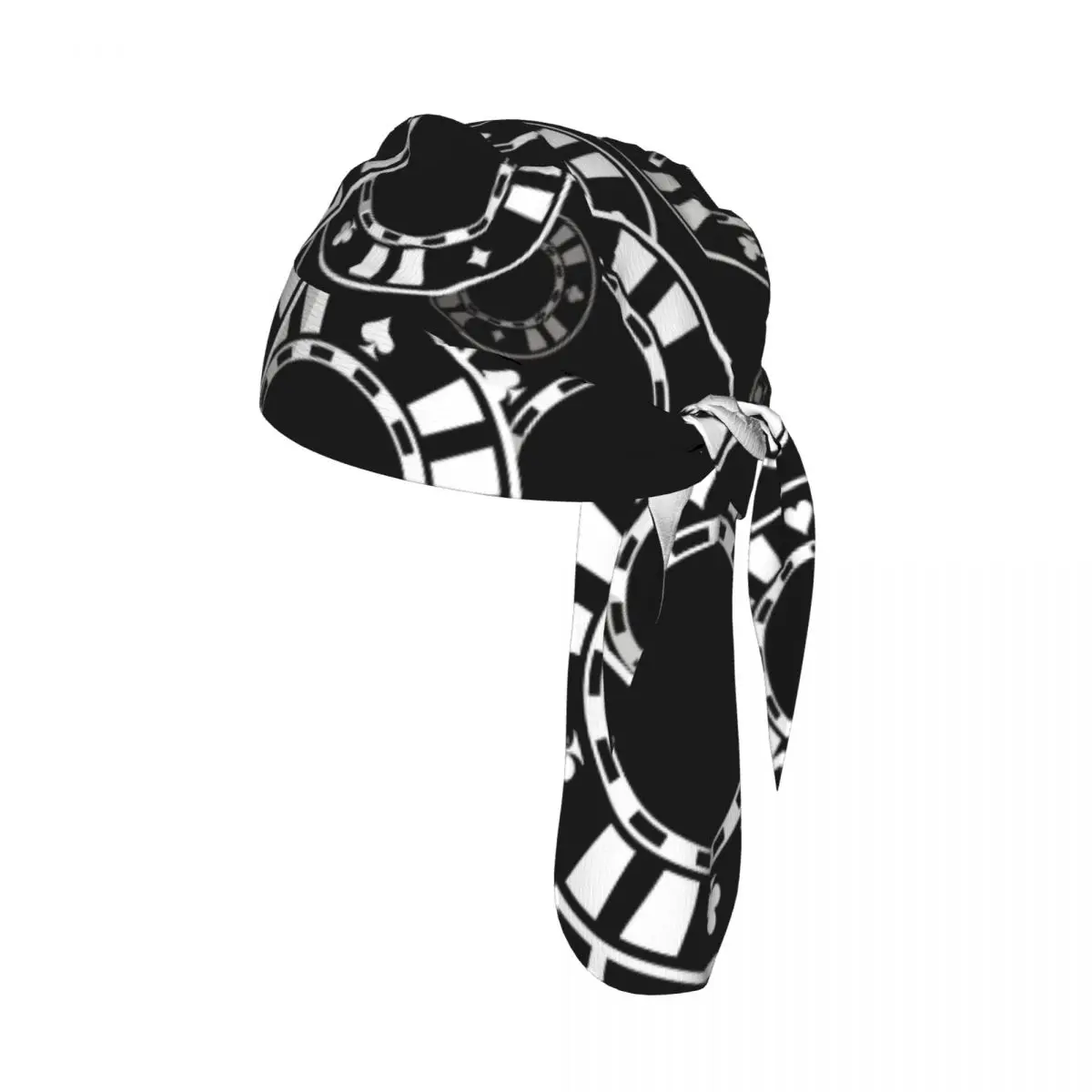 

Дышащая велосипедная шапка-бандана с изображением фишек для покера, быстросохнущая, для велоспорта