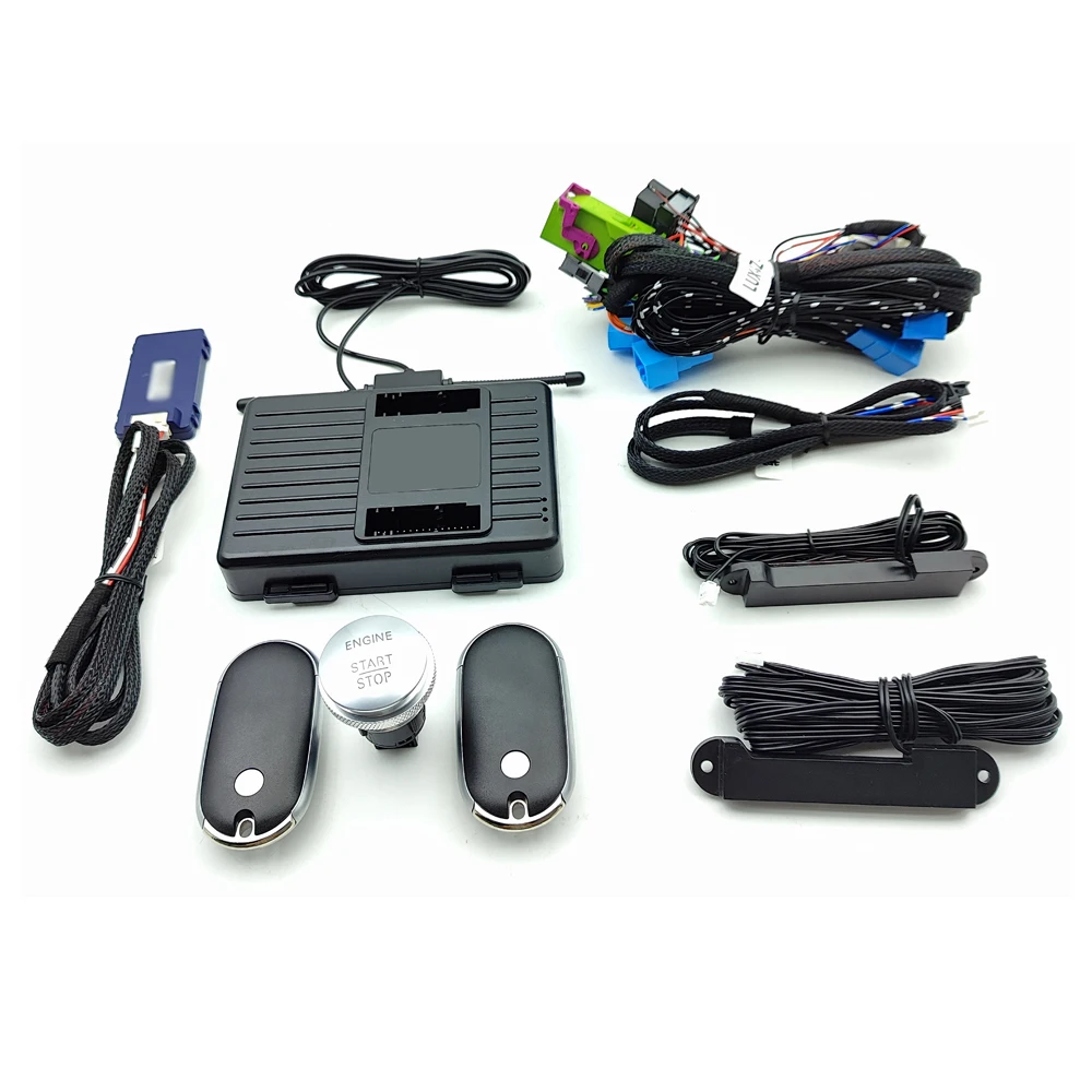 

For ML GL G A B CLA GLS GLE GLA GLS Upgrade Keyless Starter PKE Keyless GO Entry System APP Control AUTO Car Products Smart Key