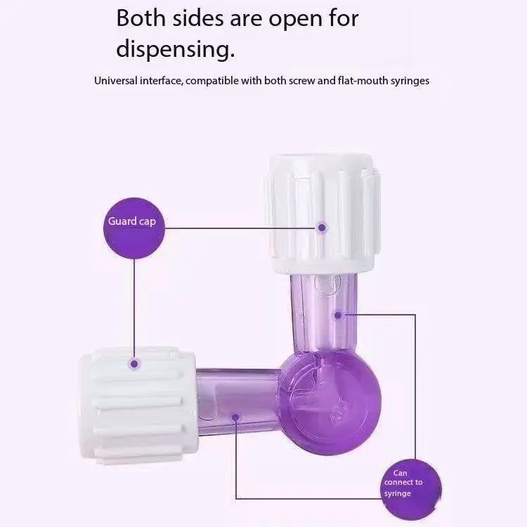 Two Way Water Light Liquid Mixing Dispensing Device Disposable Tube