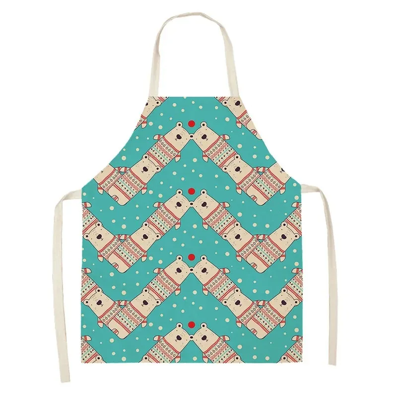 Eyelash Printed Kitchen Cooking Bibs for Kids Men Women Chef Cooking Aprons Clean Baking Accessories Kids Aprons