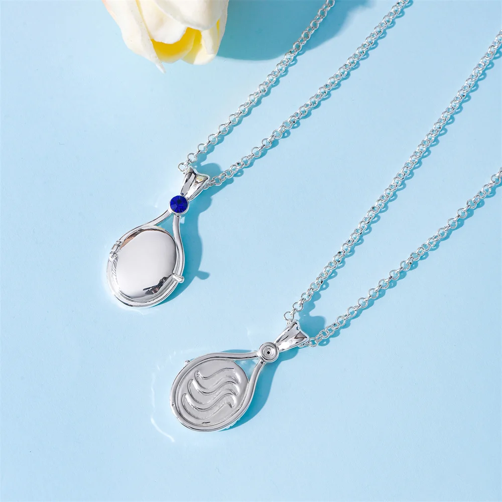 Collier de la série télévisée classique Just Add Water, pendentif en cuivre plaqué argent, bijoux sirène H2O, mode naturelle Zcomprend, GérPresent