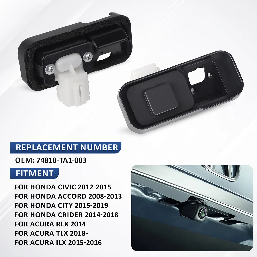 

Rear Switch 74810-TA1-003 Trunk Access Compatible Models Direct Installation Long Duration Performance For Acura RLX