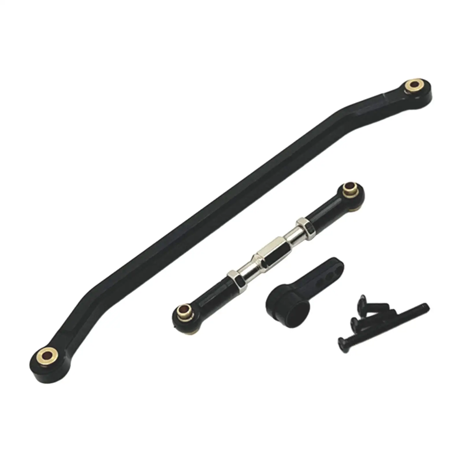 Steering Rod Tie Links Durable Replacing Spare Parts Professional RC Car Push Rods for MN128 RC Car 1/12 Crawler Modification