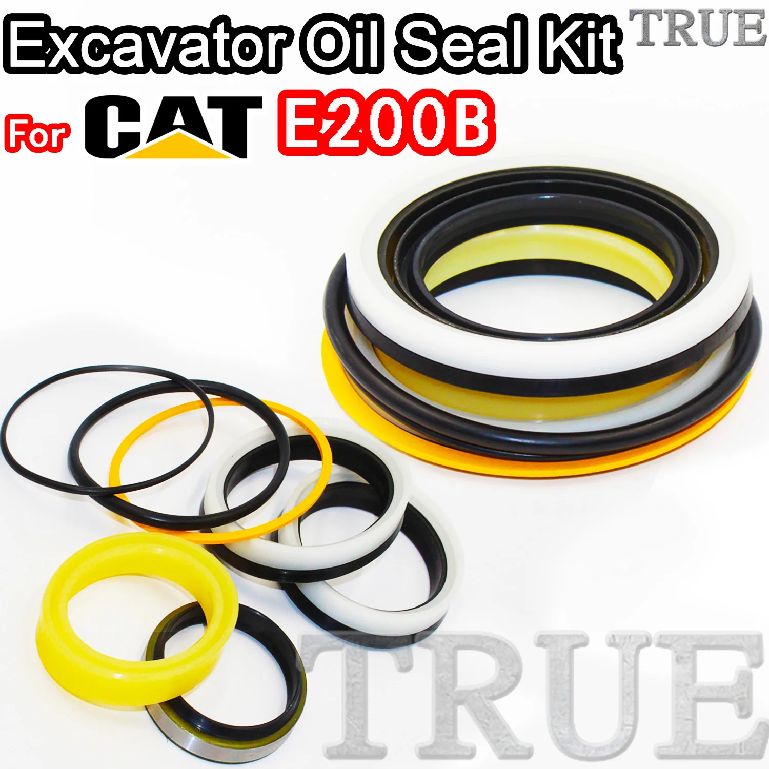 

For E200B Caterpillar Oil Seal Excavator Repair Kit Pilot Valve Blade TRAVEL Joystick Engine O-ring Cylinder BOOM ARM Bucket