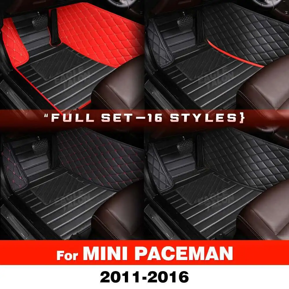 

Car floor mats For MINI PACEMAN 2011 2012 2013 2014 2015 2016 Custom auto foot Pads carpet cover Interior Accessories