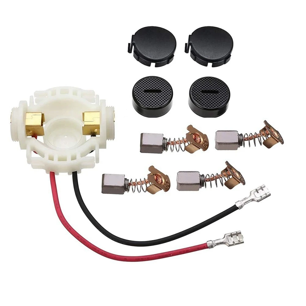 

Комплект угольных щеток A60zhome для 638921-2 CB430 BGA450 BGA452 DGA452 BGD800, черный/белый