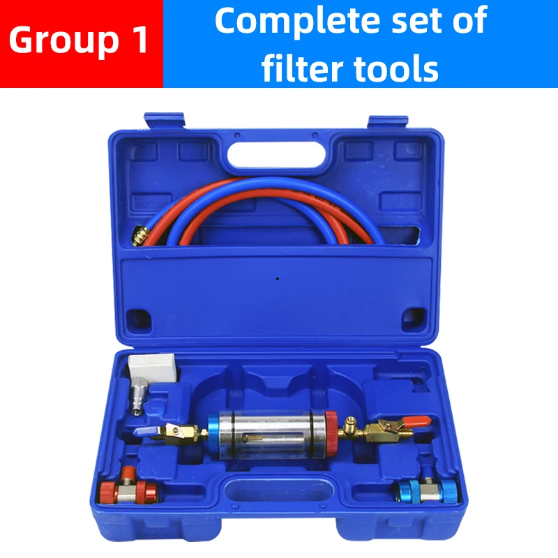 Automotive Airconditioning Koelmiddel Olie Analyzer Compressor Oliefilter voor Airconditioning Systeem Oliefilter Testtool