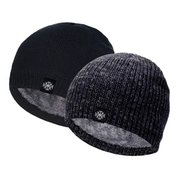 Bonnets Skullies de marque pour hommes et femmes, chapeau unisexe, optique solide, chaud, hiver, nouveau