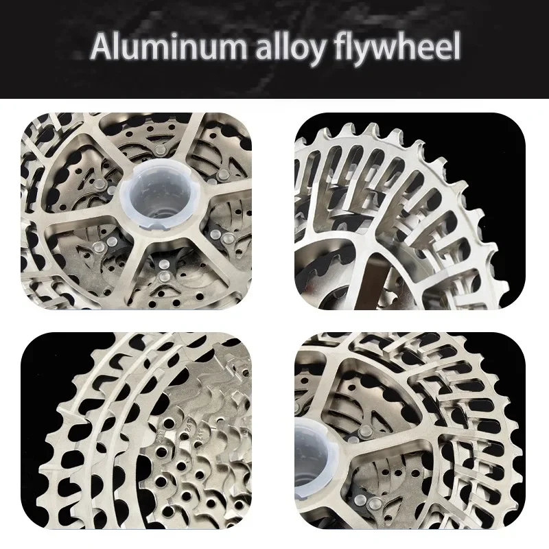 MTB Ultralight Cassette Support Card Center for Shimano HG 10 11 12 Speed 46T 50T 52T  Mountain Bike Sprocket Bicycle Freewheel