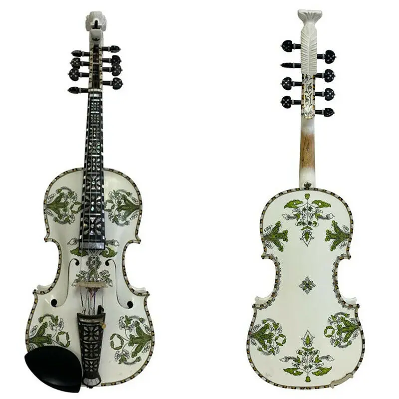 Norwegian violin with 8 strings and 4 vibrating strings suitable for professional concert performance  violines profesional 4/4