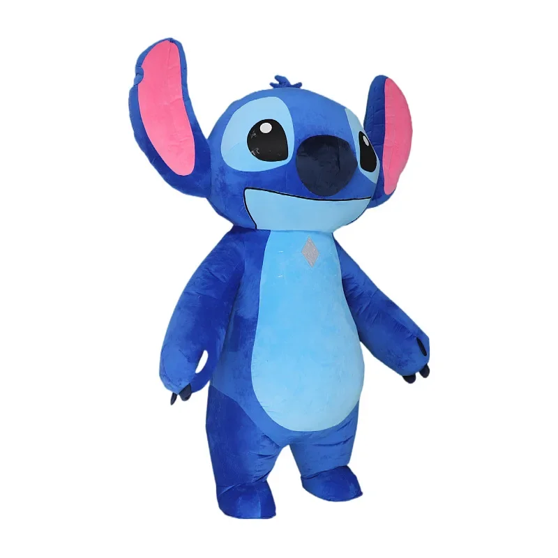 

Cosplay Blue Lilo & Stitch Mascot Costume Cartoon Character 2m/2.6m Inflatable Mascot Costume for Adults