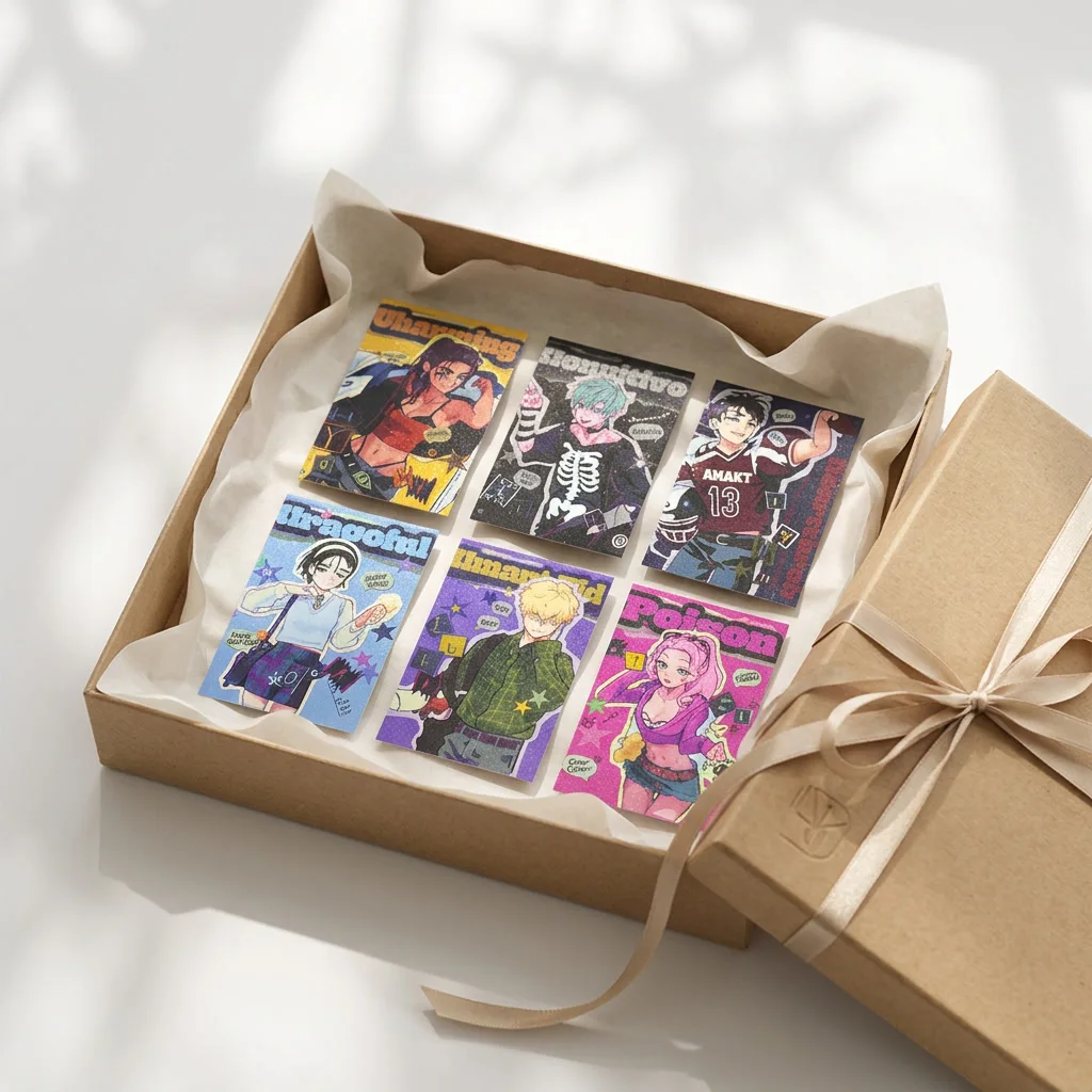 Alien Stage Photocard 6pc Set Mizi Sua Till Ivan Luka Hyuna Glossy Card Album Insert Desk Shelf Display New Year Gift
