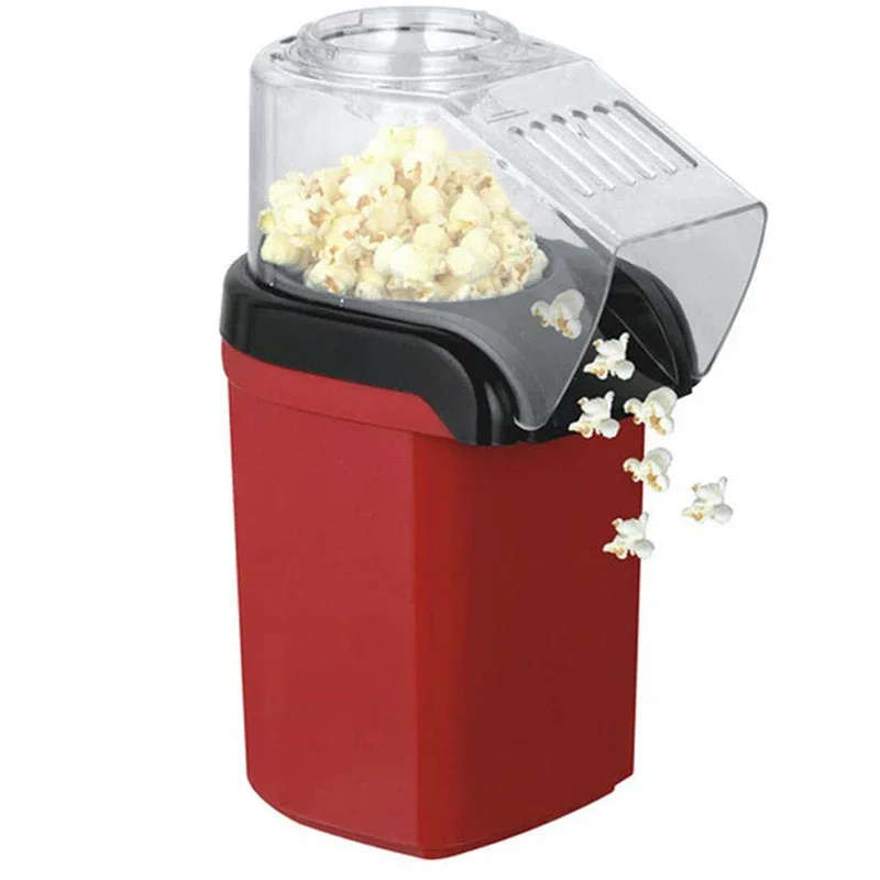 Hot Air Popcorn Popper Maker Microwave Machine Delicious & Healthy Gift Idea for Kids Home-made DIY Popcorn Movie Snack