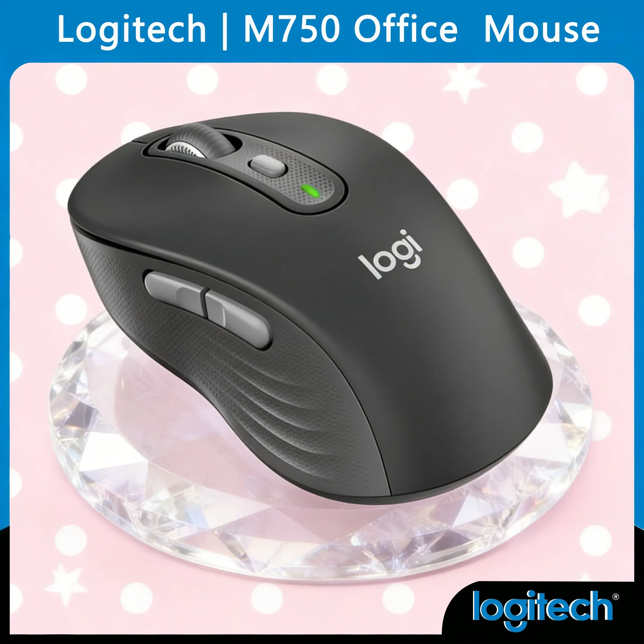 

Logitech M750: Двойное подключение для гибкости в работе в офисе
