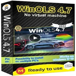 Winols 4.7 Full Activated Working on Windows10 7 No Need Vmware Multi-language +2021 Damos +ECM TITANIUM+ IMMO SERVICE Tool