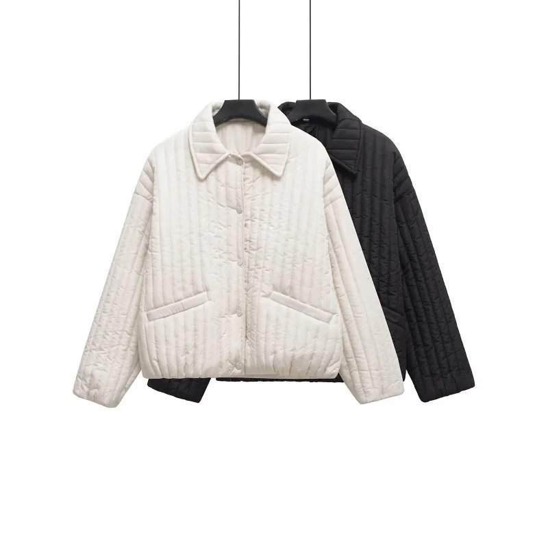 

Женское стеганое пальто CharmChant, зима 202, новые теплые женские куртки с капюшоном, однобортная верхняя одежда с длинными рукавами, парки