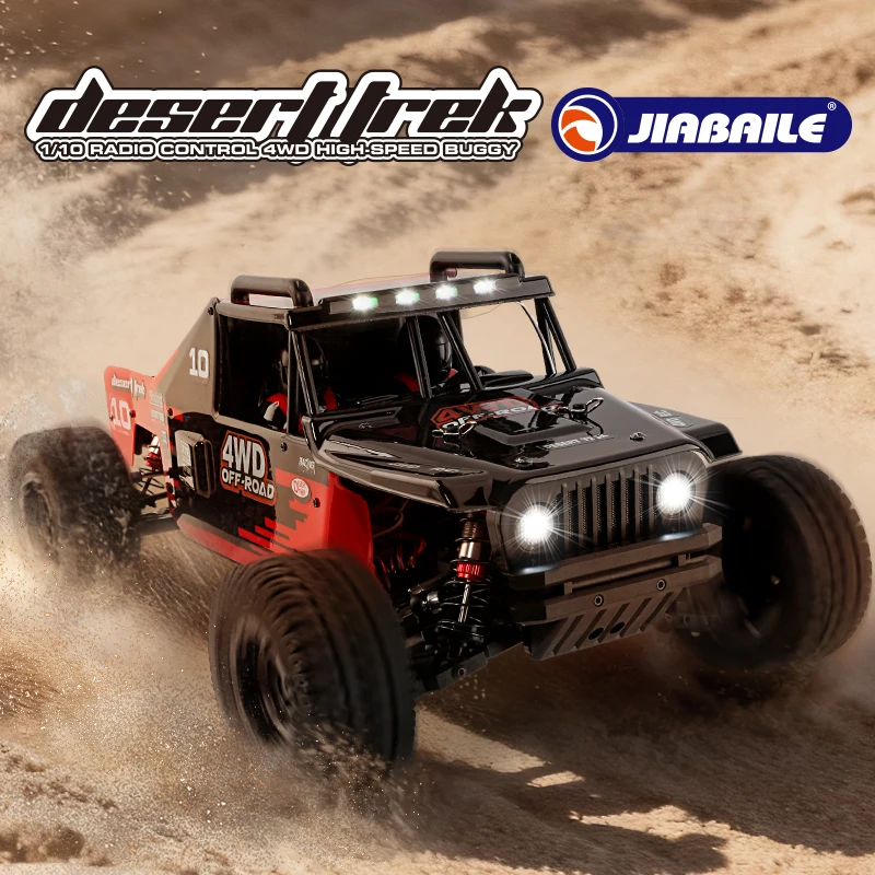 

Hot Jiabaile 1/10 Off-Road Speed Card Desert Card Rally Car High-Speed Car Rc Electric Remote Control Model Birthday Gift